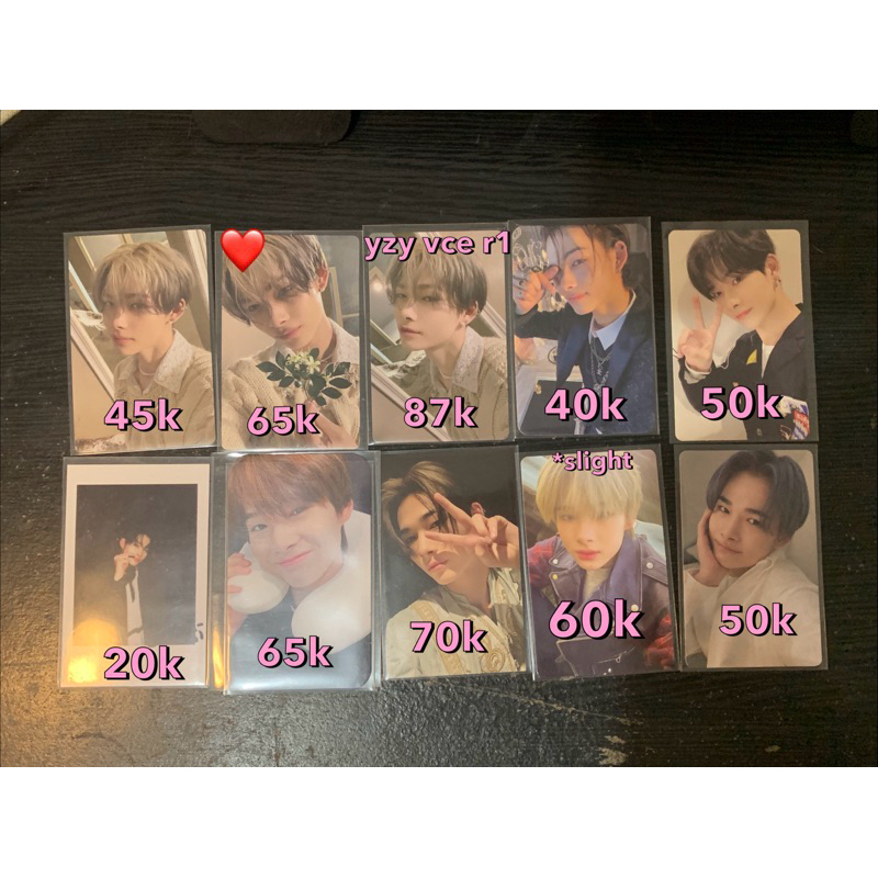 PHOTOCARD NI-KI ENHYPEN AAB RIKI GENGMO KALPA BUNGA NECK PILLOW