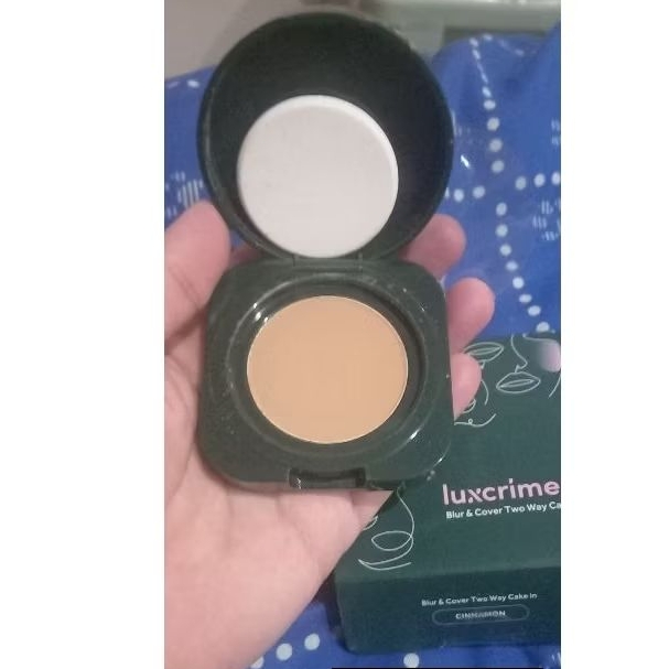 Luxcrime Bedak Padat - Cinnamon