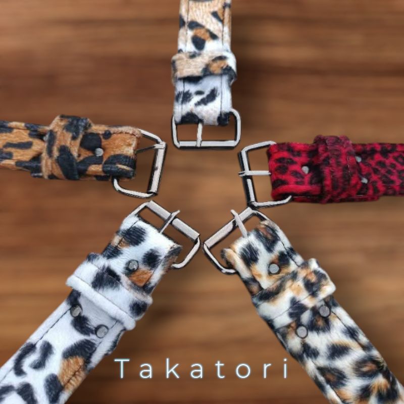 Belt Leopard Gesper Leopard Sabuk Leopard Ikat Pinggang Leopard Pria Wanita