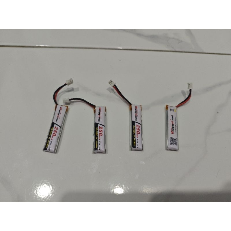 batre drone fpv 250mah 1s bagus bekas mobula 6