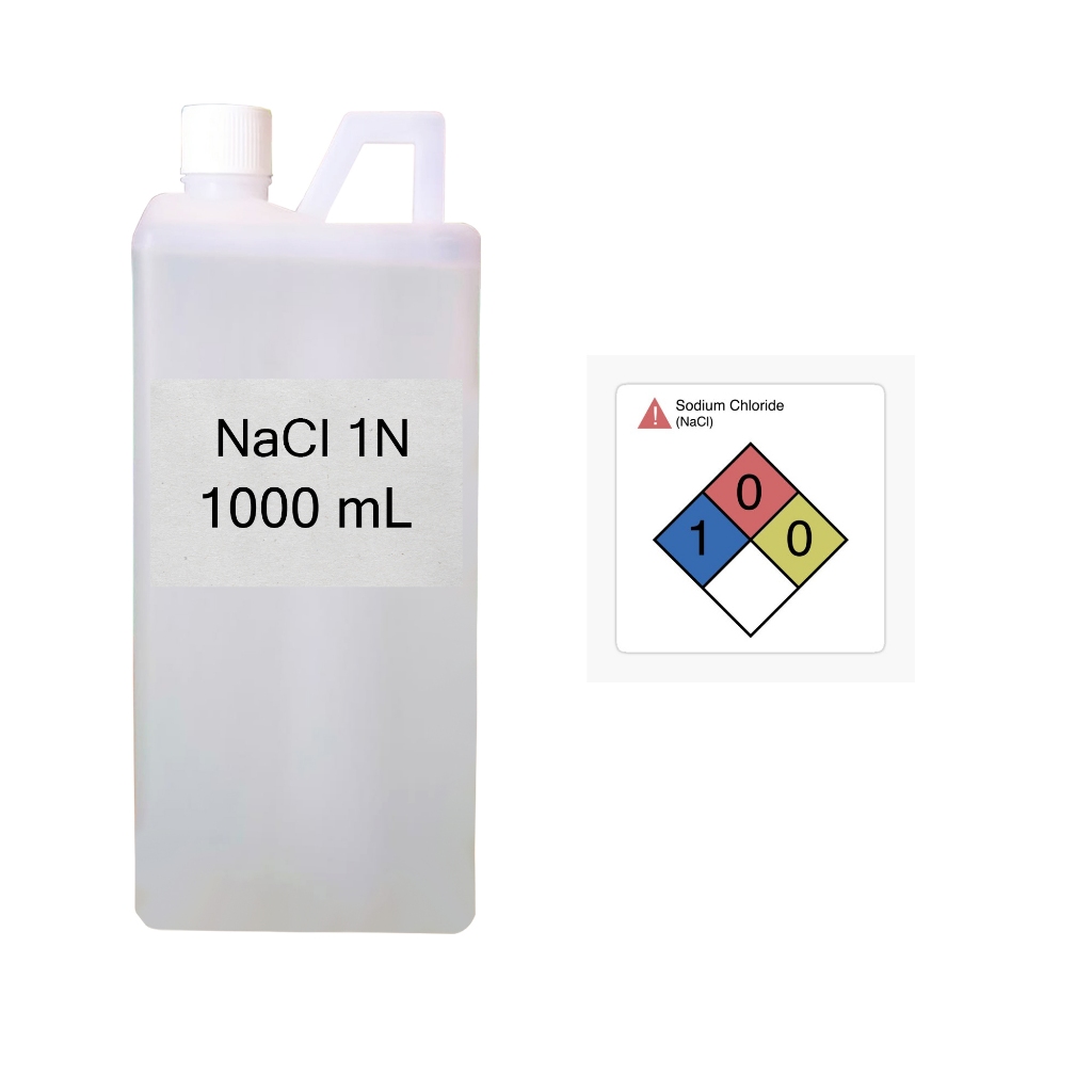 Larutan NaCl 1N / Natrium Klrodida / Sodium Chloride Solution 1000ml