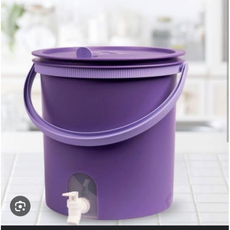 Water dispenser 14Liter Tupperware ungu