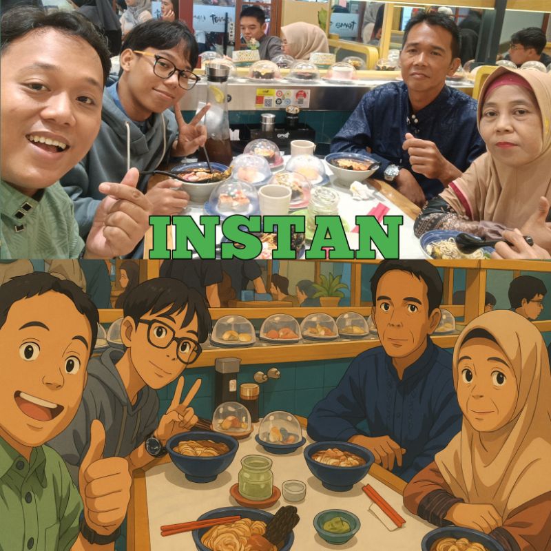 jasa edit foto Ghibli / edit foto Ghibli / ubah foto jadi kartun jepan / edit foto jadi anime termur