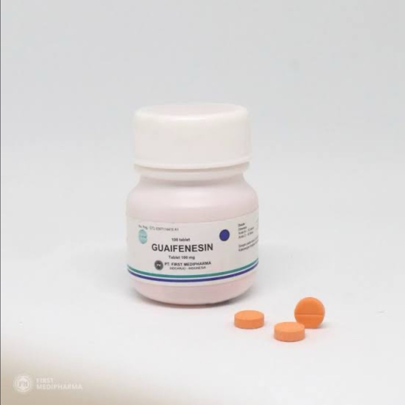 GLYCERYL GUAIACOLATE / GUAIFENESIN - BOTOL