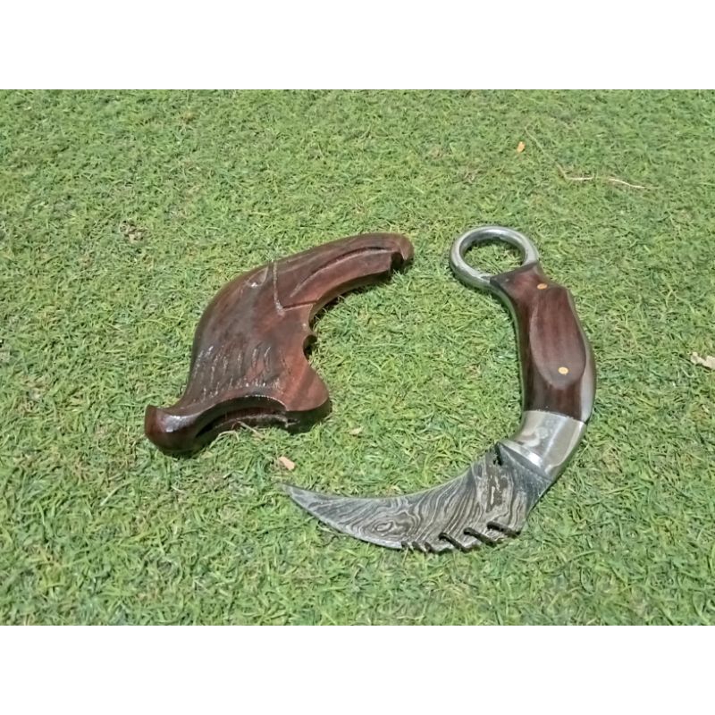 kerambit pamor custom