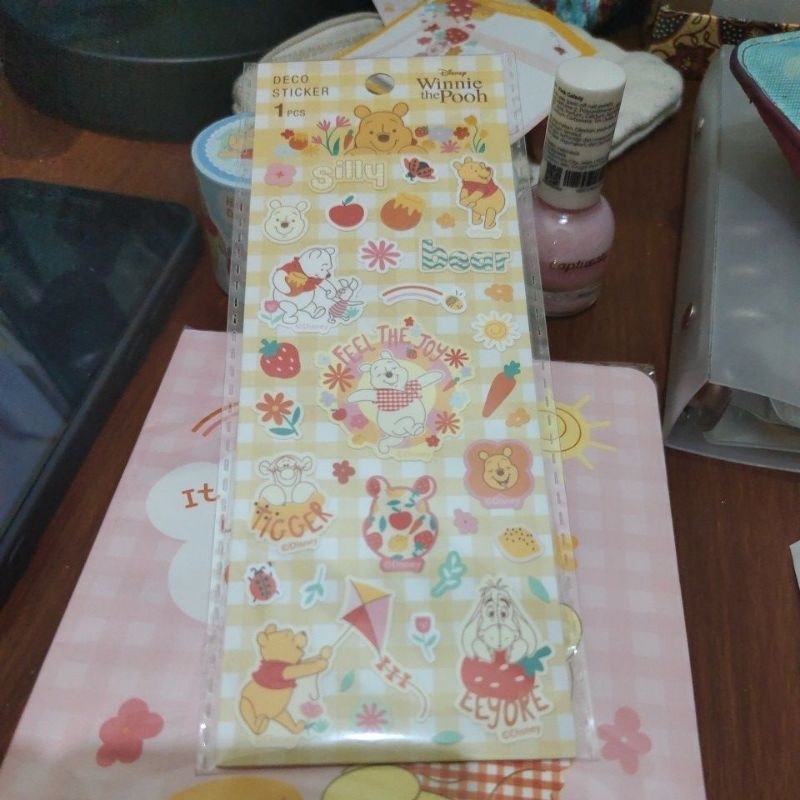 

Ohsome jastip Deco Stickers Winnie the pooh