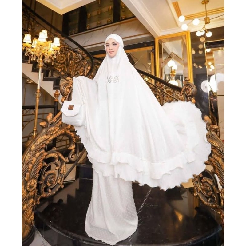 mukena silk uragiri prisket