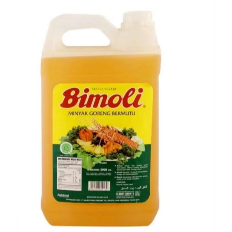 

minyak Bimoli 1 jrigen 5 liter gudang kota samarinda