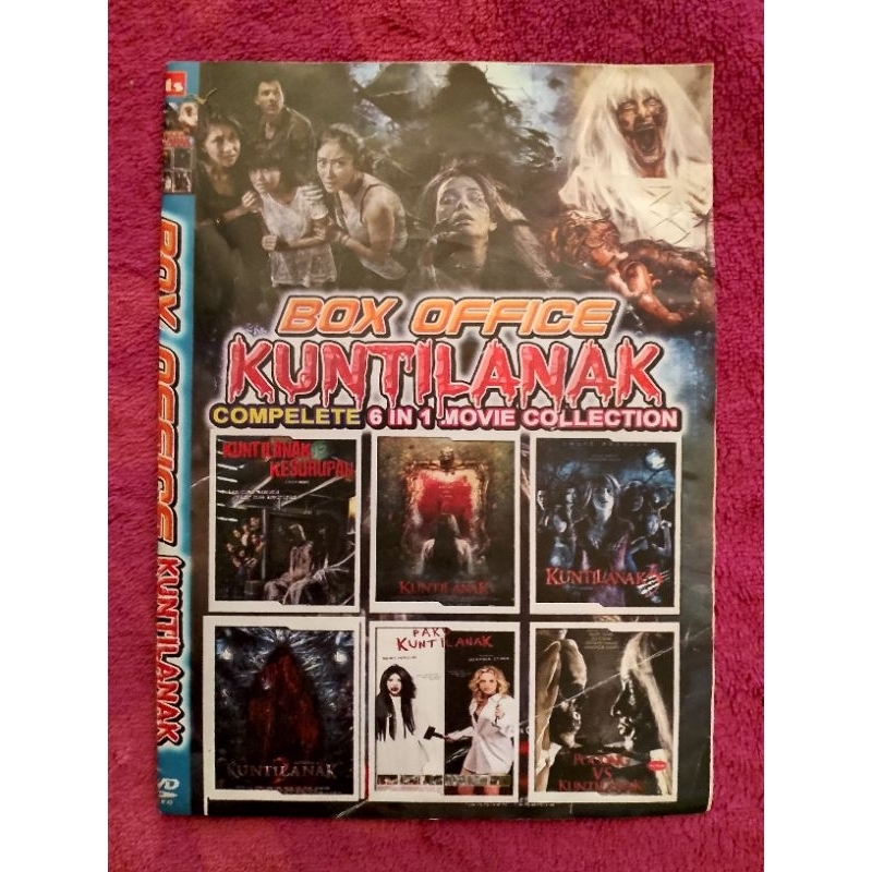 DVD FILM HOROR INDONESIA - BOX OFFICE KUNTIL4NAK