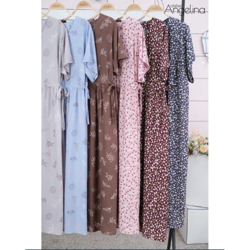 Daster Atelier Angelina Baju Dinas Harian Homedress AA Model Drisha Brigite Briana Tebal Bahan Adem 