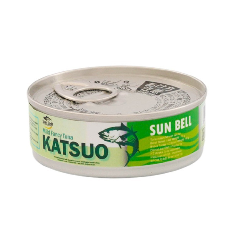 

Katsuo Soft Fancy Tuna Sun Bell / Sun Bell Tuna Katsuo / Tuna in Can Sun Bell - 70 g