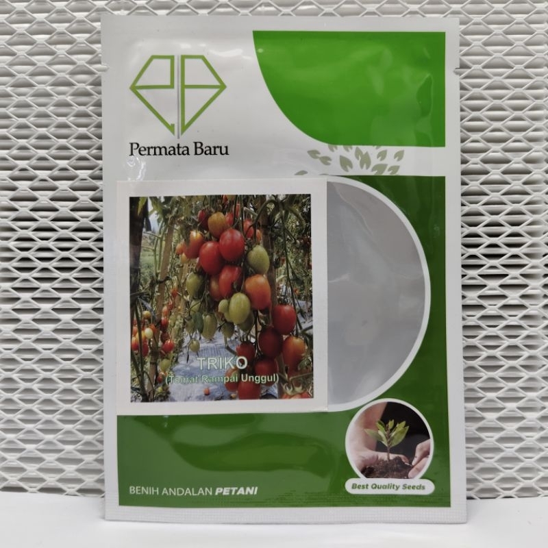 (BISA COD) 5 GRAM - BENIH BIBIT TOMAT SAYUR UNGGUL "TRIKO" - PERMATA BARU