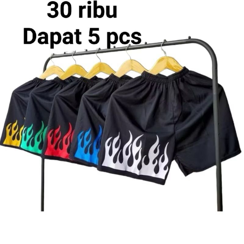 Celana Pendek Pria Wanita Api