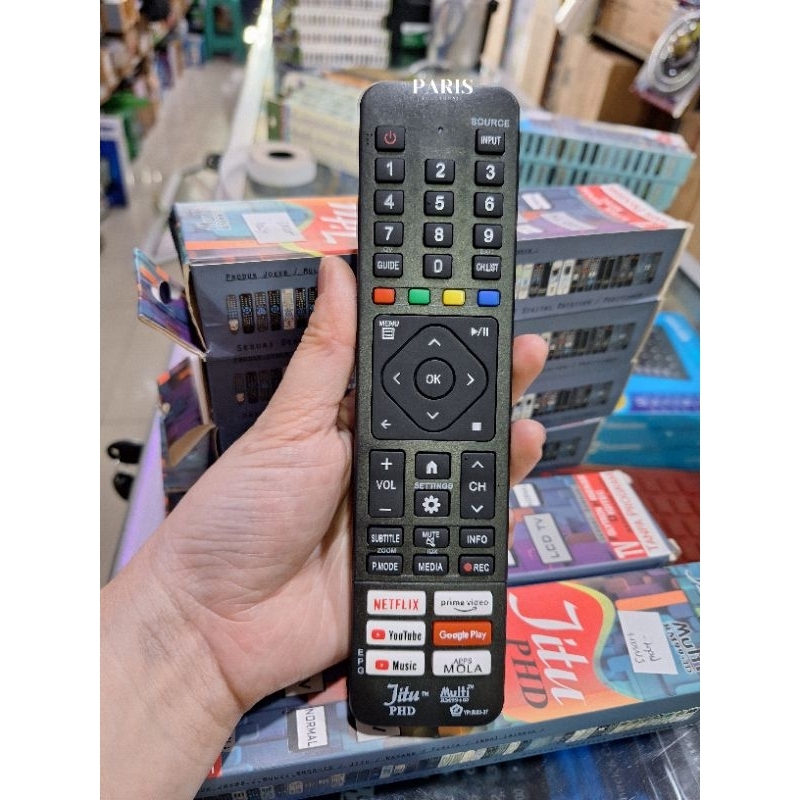 Remot Smart Tv Polytron / Android tv polytron Jitu