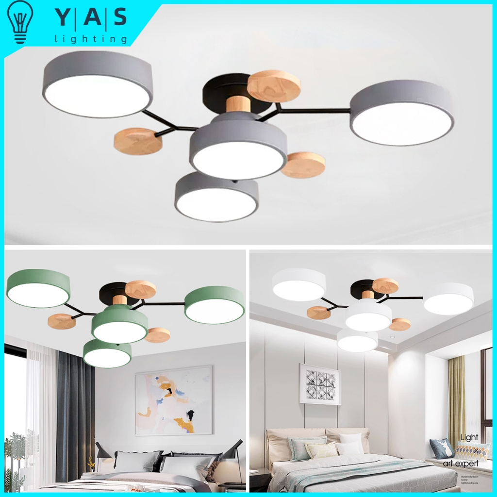 Lampu Plafon LED Lampu Hias Plafon Ruang Tamu Minimalis Lampu Hias Plafon Estetik Lampu Gantung Ruan