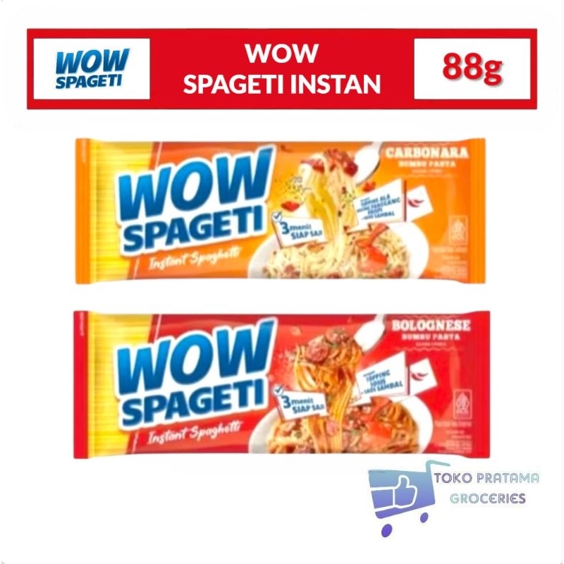 

WOW SPAGHETTI INSTAN Creamy Carbonara dan Meaty Bolognese