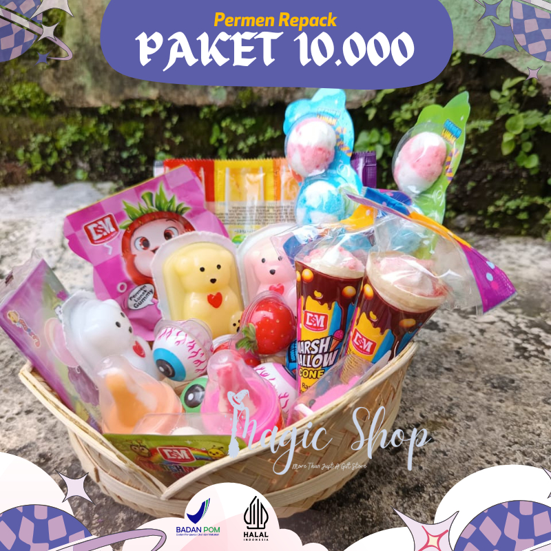 

PAKET PERMEN 10 RIBU ISI BISA PILIH DI VARIASI