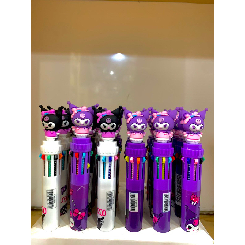

Pulpen Pena Mekanik 10 Warna Tinta Karakter Warna Motif Boneka