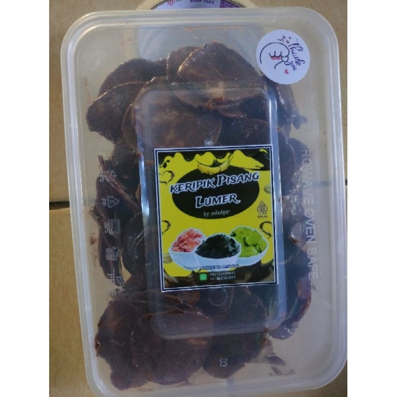 

keripik pisang rasa coklat | kemasan 150 gram.