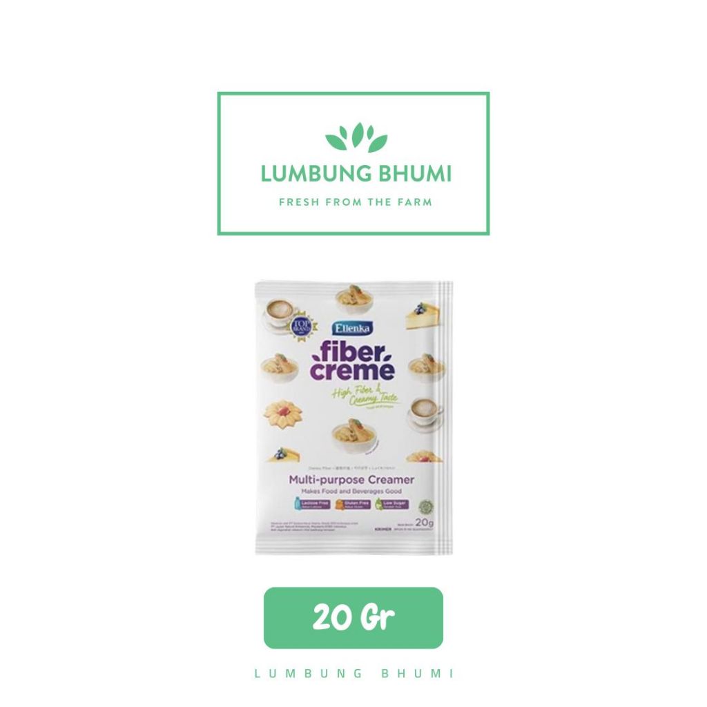 

FIBER CREME Krimer Serbaguna 20 Gr 1 Pcs - Lumbung Bhumi