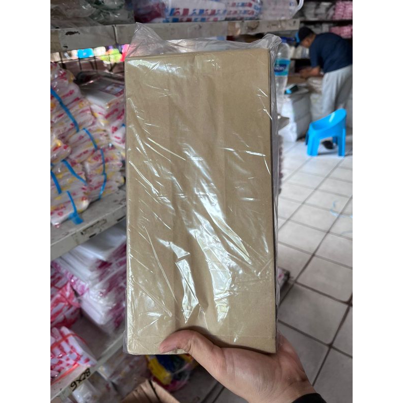 

KANTONG KERTAS POLOS KANTONG / Jual Paper Bag kraft 50 pcs