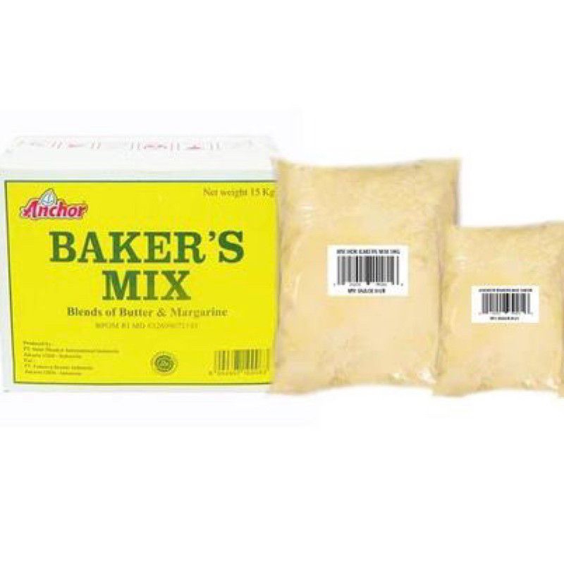 

Anchor Baker mix Butter Blend Campursari Margarin 1 kg Exp 2027