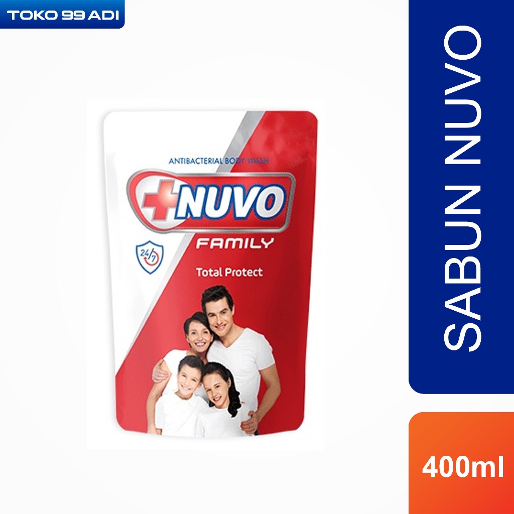 sabun cair Nuvo 400ml
