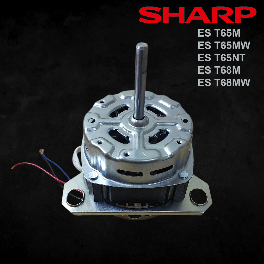 DINAMO WASH ES T65 T68 M MW NT Motor Pencuci Mesin Cuci 2 Tabung SHARP T65M T65MW T65NT T68M T68MW
