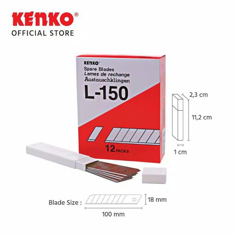 

KENKO L-150 isi cutter anak cutter besar 1 Tube