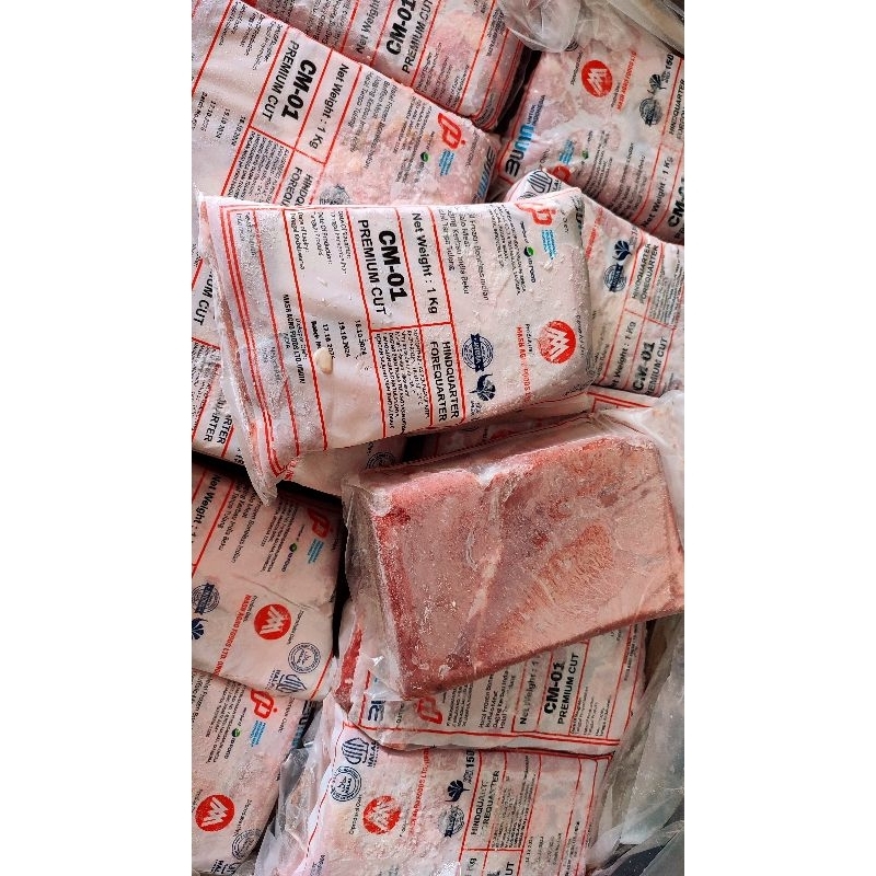 

daging kerbau CM01 pack berat 1 kg