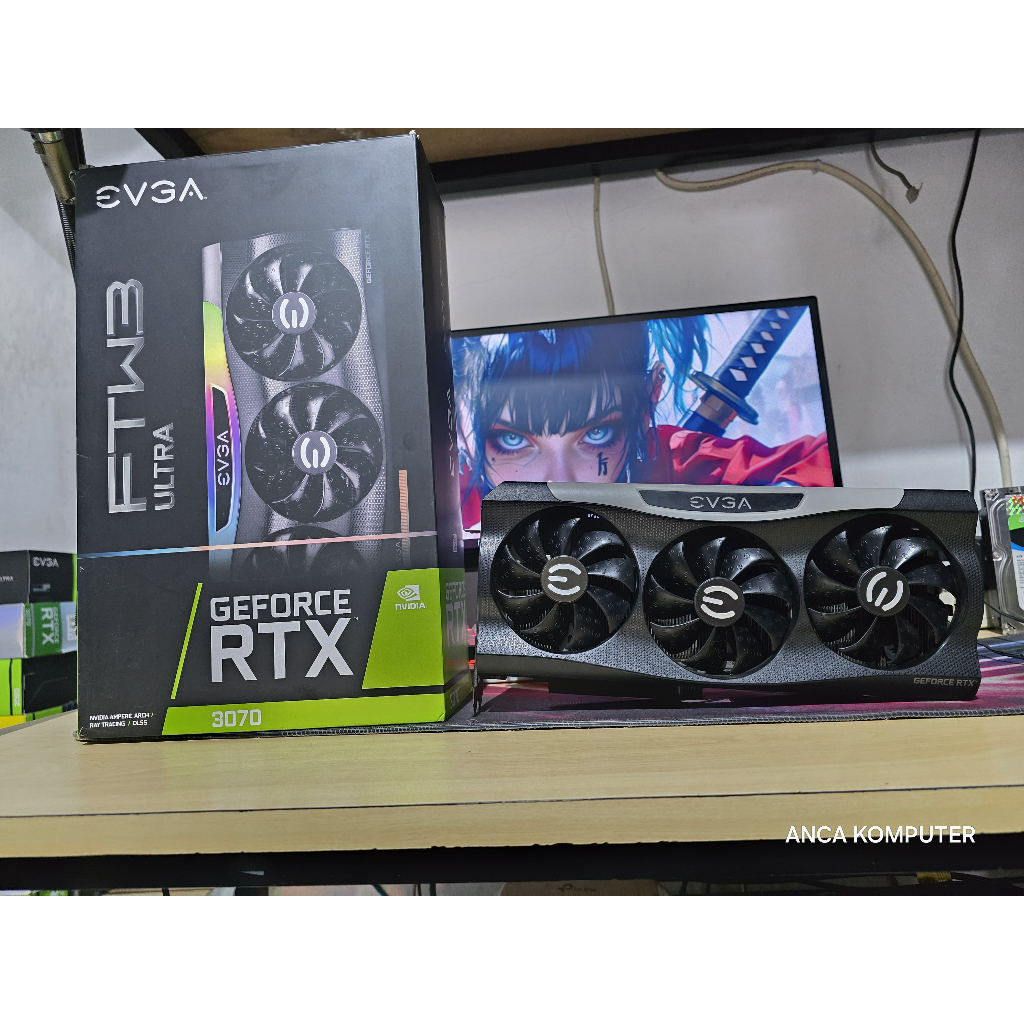 VGA CARD EVGA FTW3 ULTRA RTX 3070