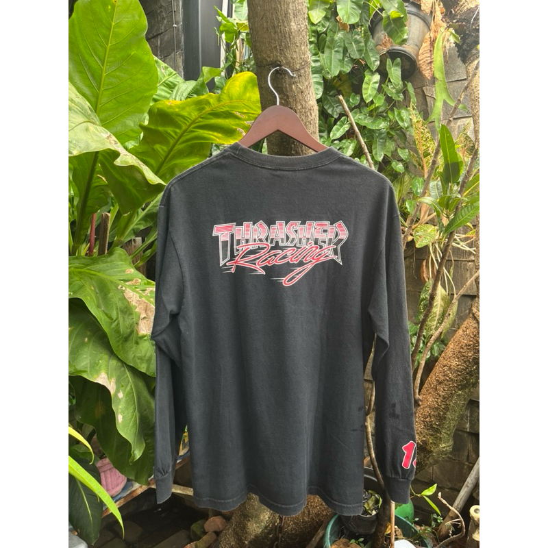 THRASHER RACING  LONG SLEEVE