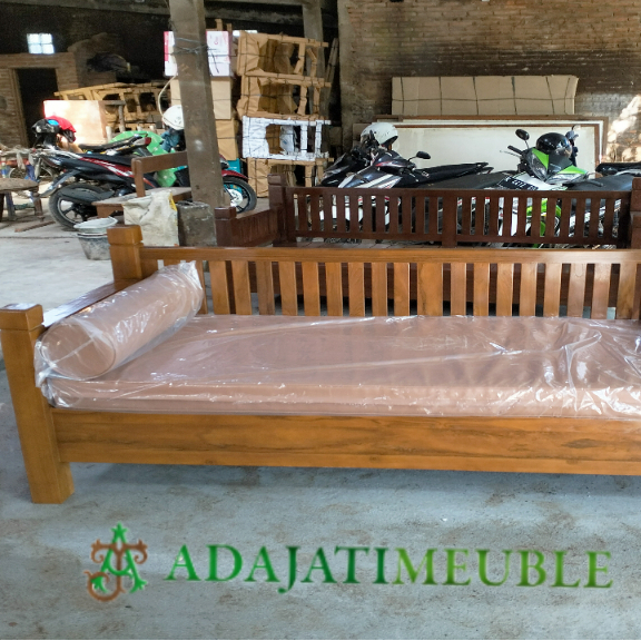 Bale bale jati furniture indoor outdoor untuk ruang tamu - teras - taman - taman