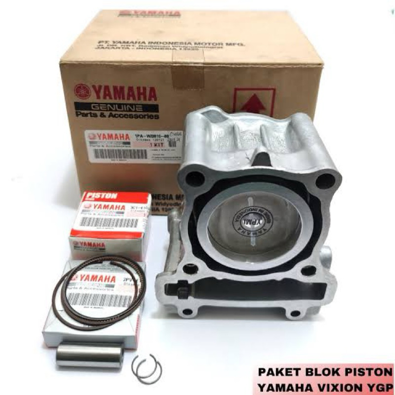 Blok SET motor YAMAHA VIXION OLD,VIXION NEW merk YAMAHA ASLI