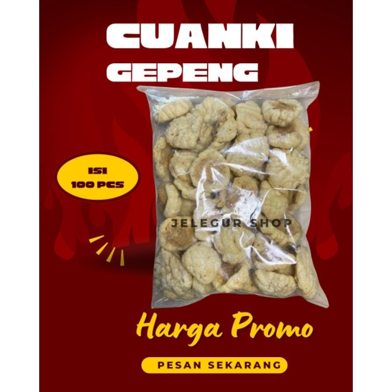 

Cuangki Gepeng Isi 100pcs