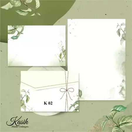 BLANKO KASIH 02 - BLANKO UNDANGAN KOSONGAN