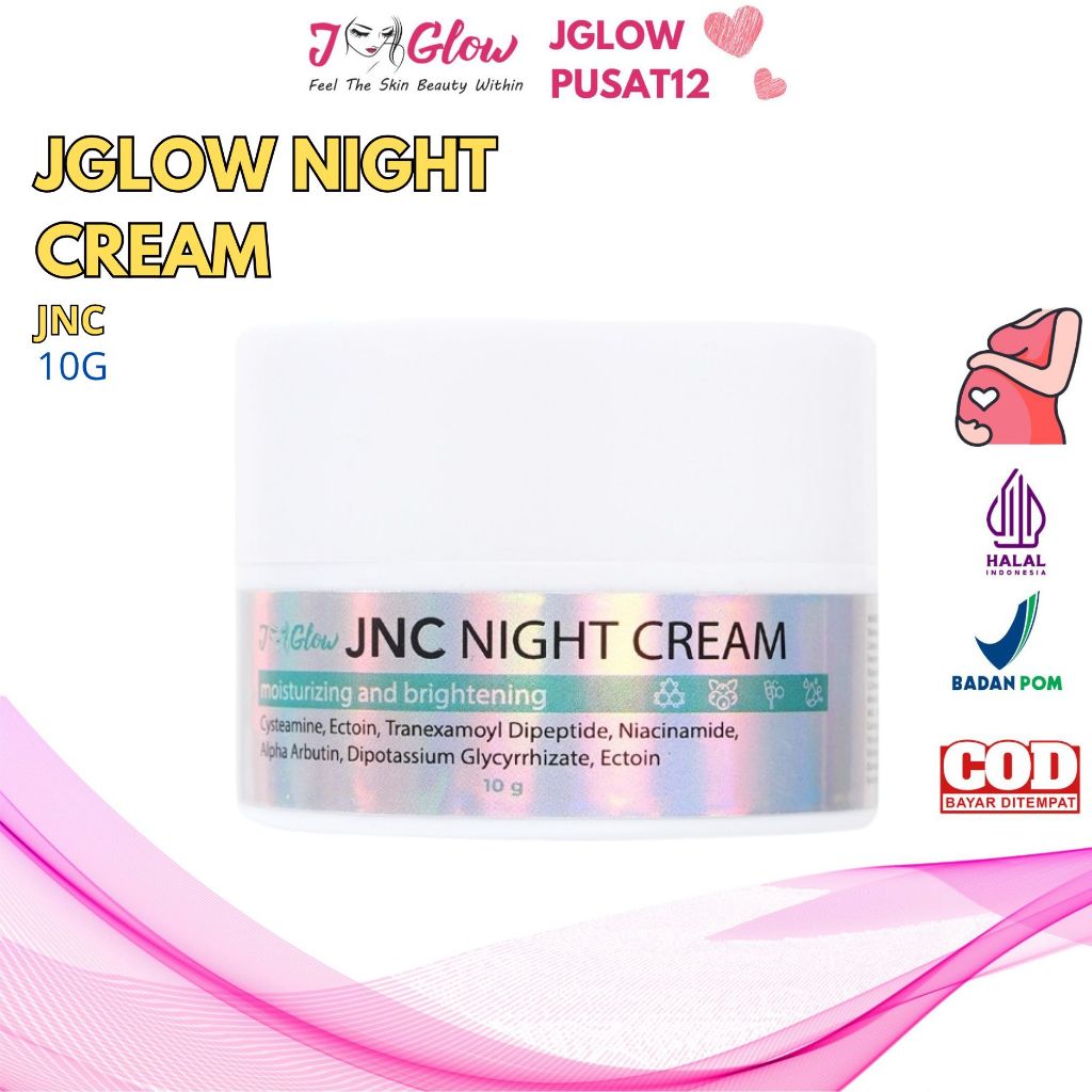 JGLOW JNC Night Cream BPOM