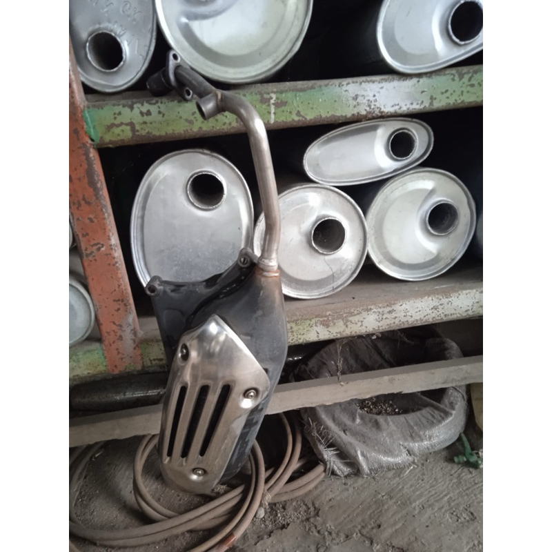 Knalpot Standar Vespa Iget
