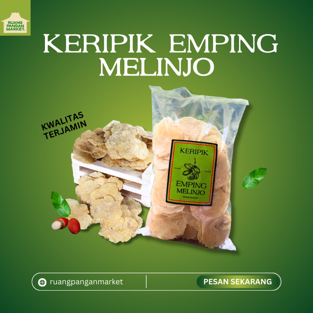 

Keripik Emping Melinjo | Kualitas Terjamin | 1 Kilogram