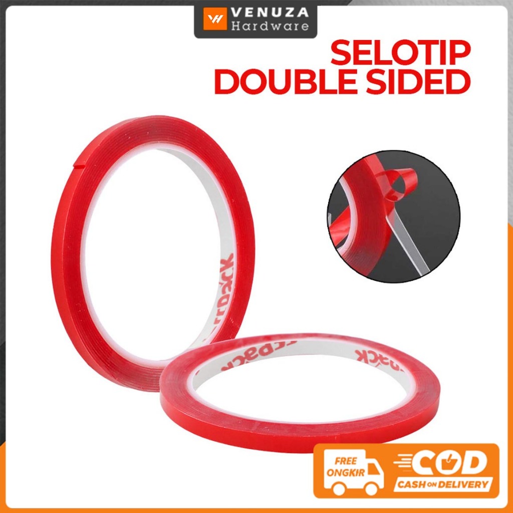 

TaffPACK Lakban Selotip Double Tape Strong Heavy Duty