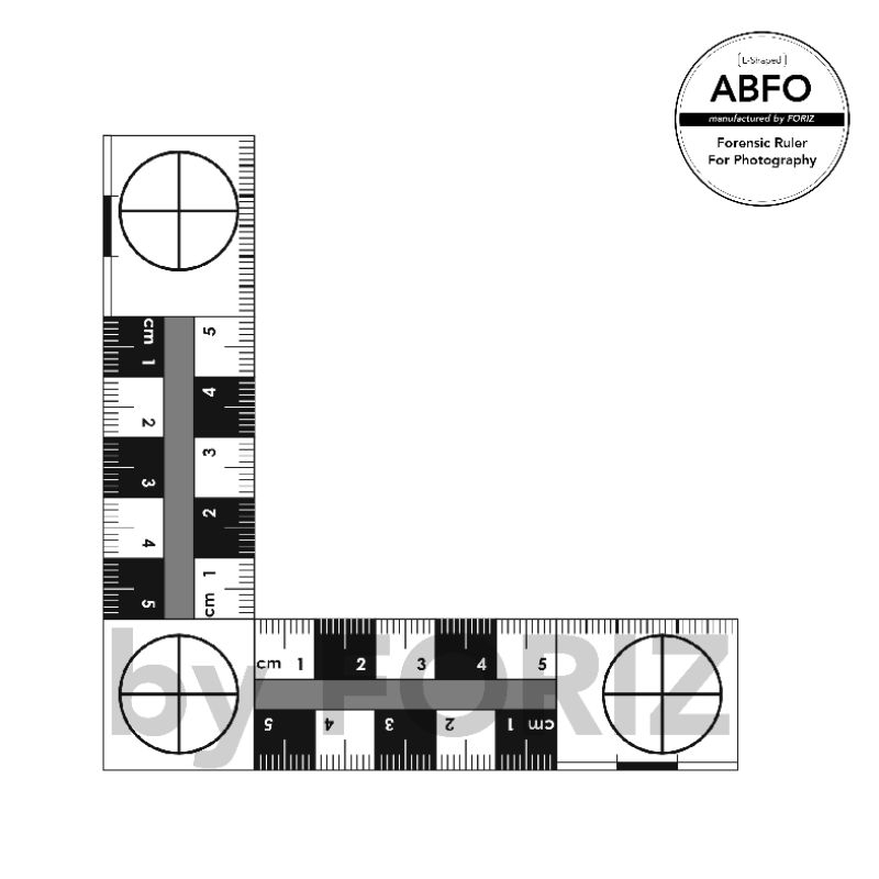 

[DEFECT] Penggaris Forensik Skala Presisi - ABFO Professional Forensic Scale Ruler - Tahan Air, Water-Resistant, Anti Pudar, Kokoh, Durable, Akurat - Tipe L dan Linear