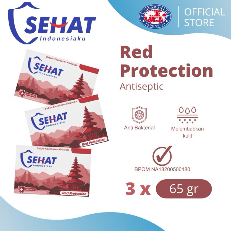 [Paket 12pcs] SABUN SEHAT 65gr SABUN MANDI SEHAT