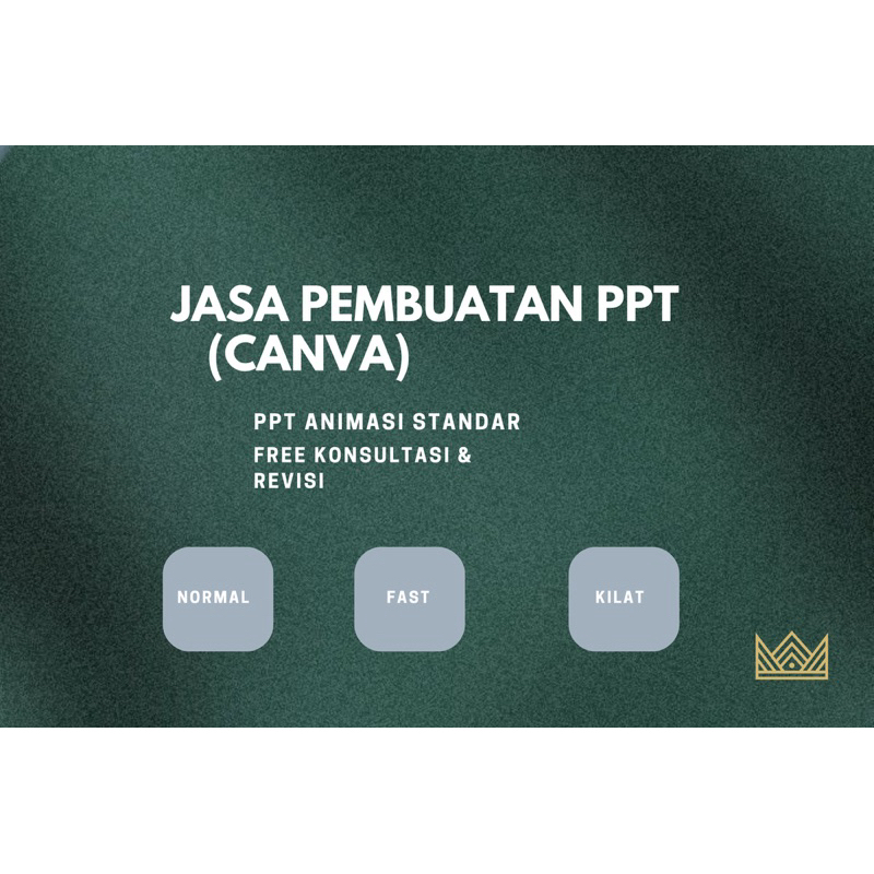 Jasa pembuatan PPT ( CANVA )