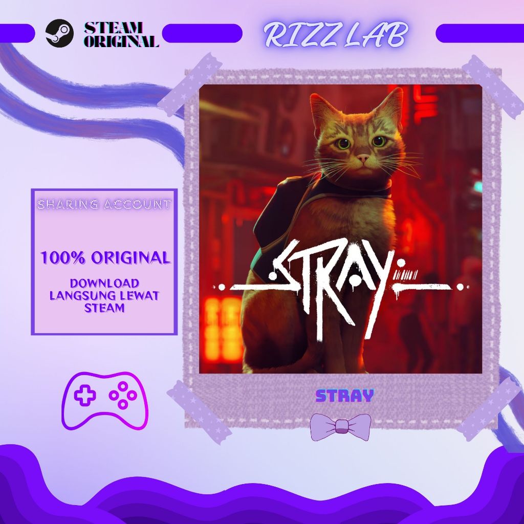 Stray Steam Sharing PC original Steam guard