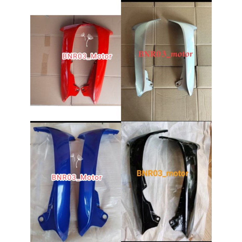 Sayap Luar Supra X Lama Supra Fit Lama 100cc Warna Merah Hitam Biru Silver