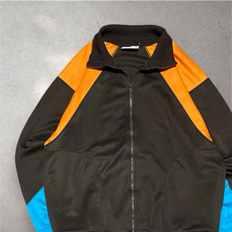 Tracktop Vintage Colorblock Three Tone Colour Brand Tuckshop Brown BNWT