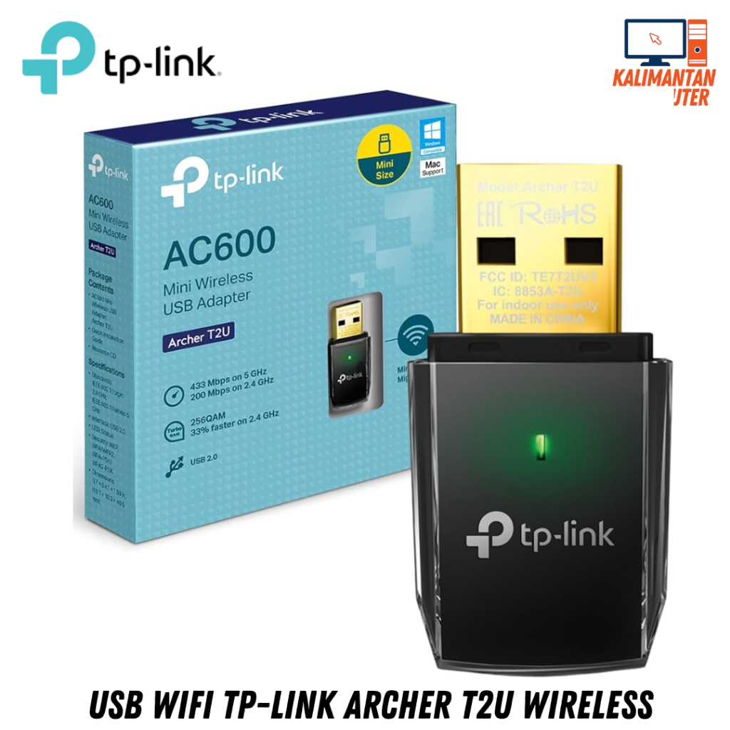 USB WIFI TP-LINK ARCHER T2U WIRELESS USB ADAPTER