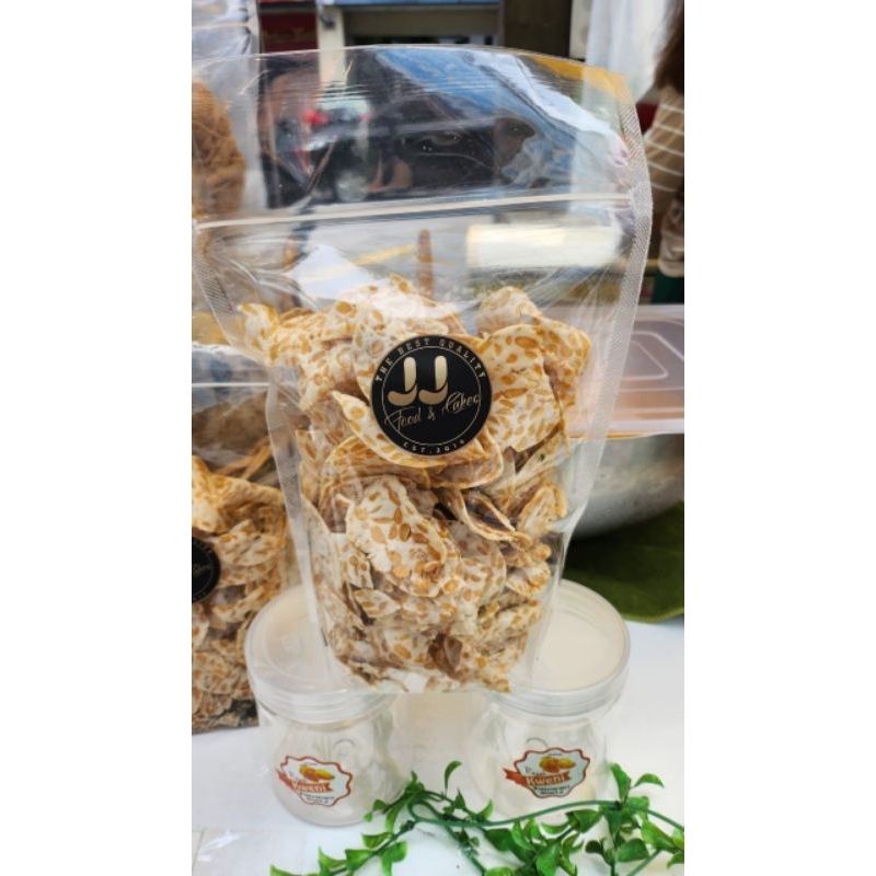 

Kripik Tempe renyah kriuk cemilan sehat