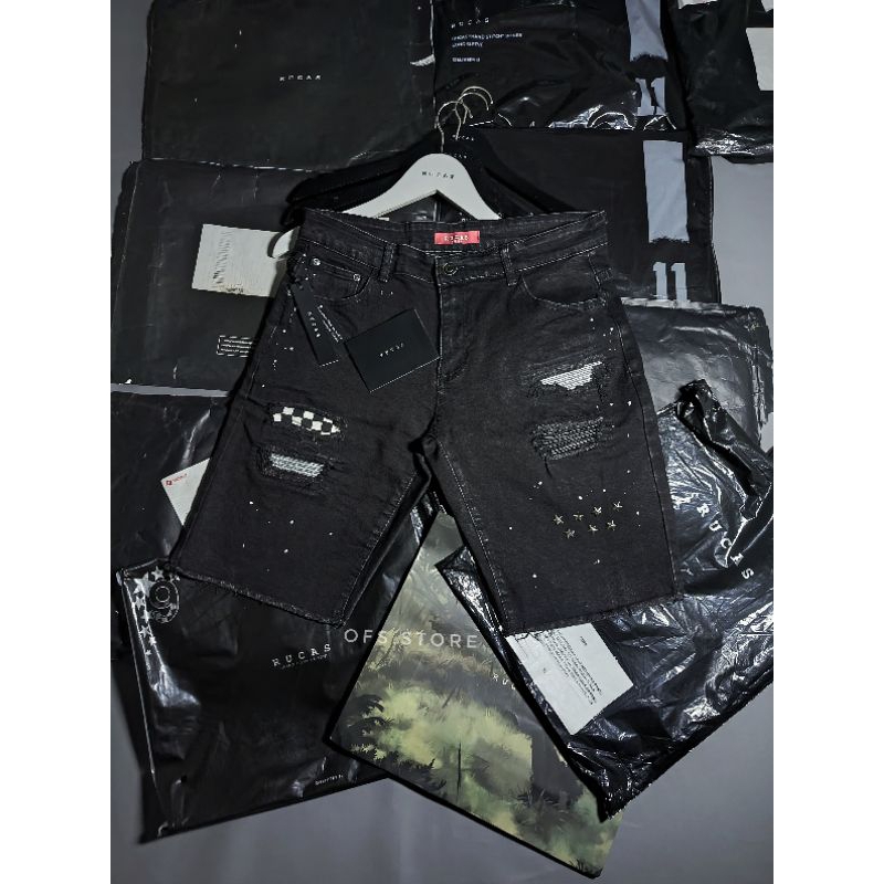 Rucas S9 Grand Combination washing denim/celana pendek rucas