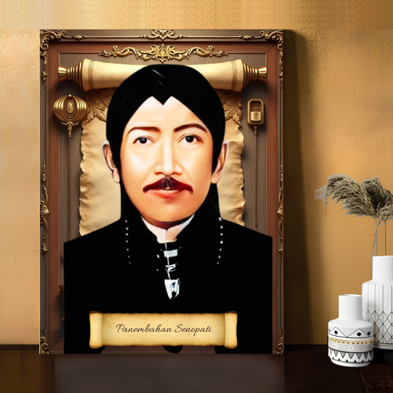Poster Panembahan Senopati Hiasan Dinding Aesthetic Untuk Pajangan Ruang Tamu